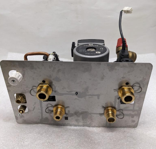 NTI 84744 GRUNDFOS COMBI BLOCK IWC MISSING VALVE DAMAGED SAFETY CLIP