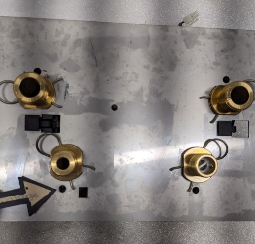 NTI 84744 GRUNDFOS COMBI BLOCK IWC MISSING VALVE DAMAGED SAFETY CLIP