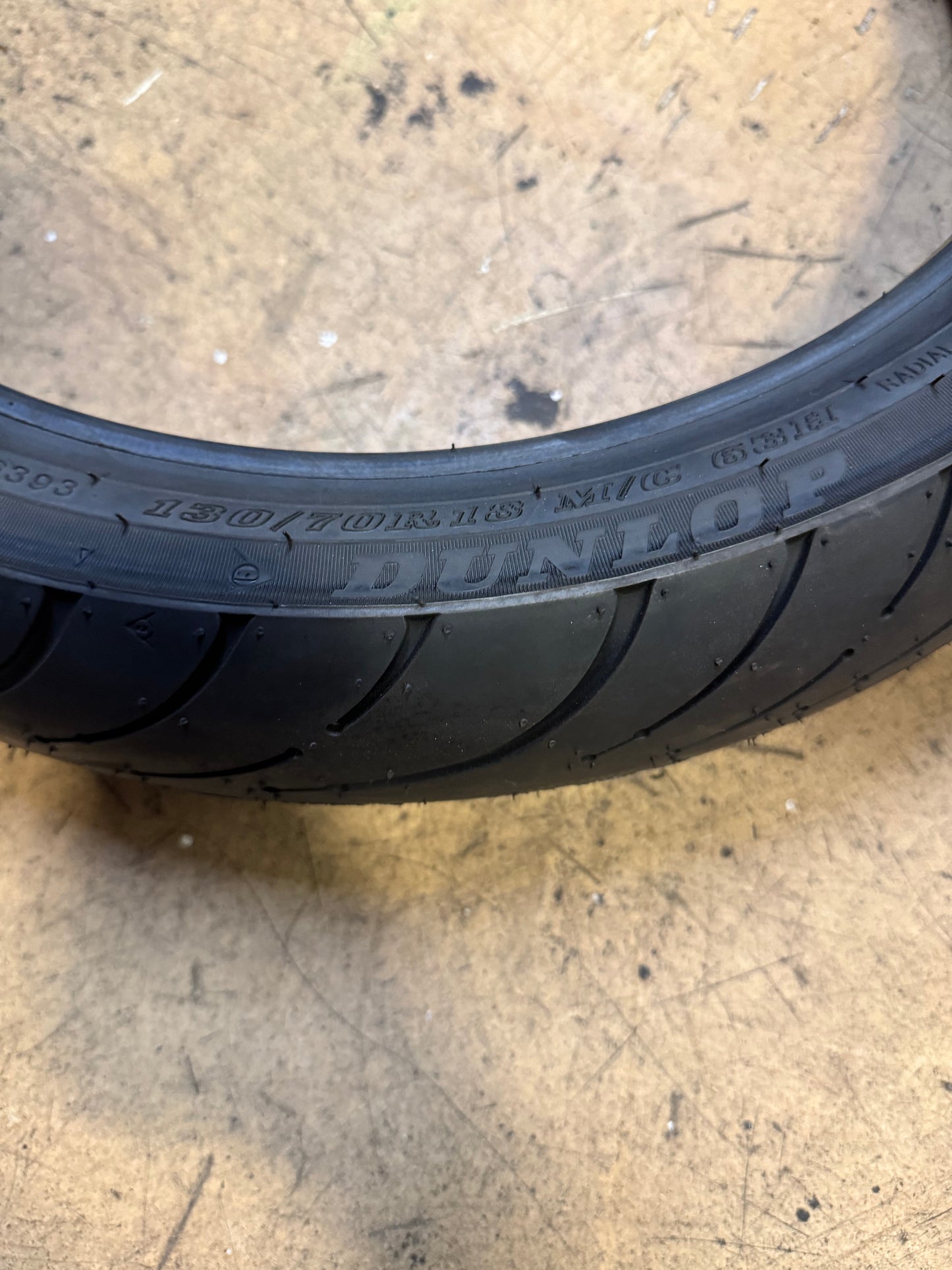 DUNLOP ELITE 4 BSW 130 70 18 63H FRONT MOTORCYLE TIRE 45119478