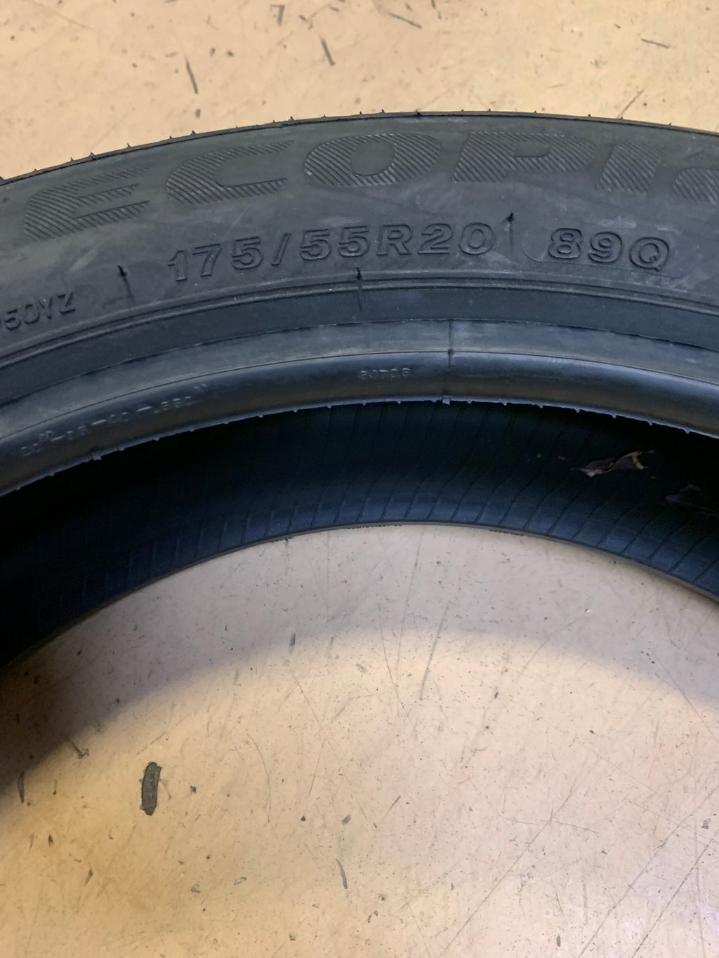 BRIDGESTONE ECOPIA EP500 BSW 175 55 20 89Q XL SUMMER CAR TIRE  004843