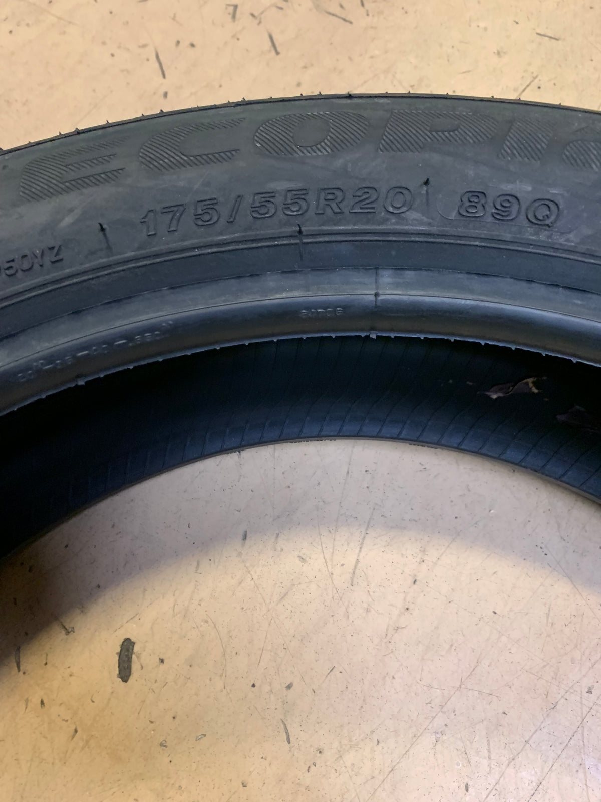 BRIDGESTONE ECOPIA EP500 BSW 175 55 20 89Q XL SUMMER CAR TIRE  004843