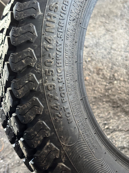 OTR GRASS MASTER BSW  24 9.5 14 4PLY LAWN TIRE T8042495014