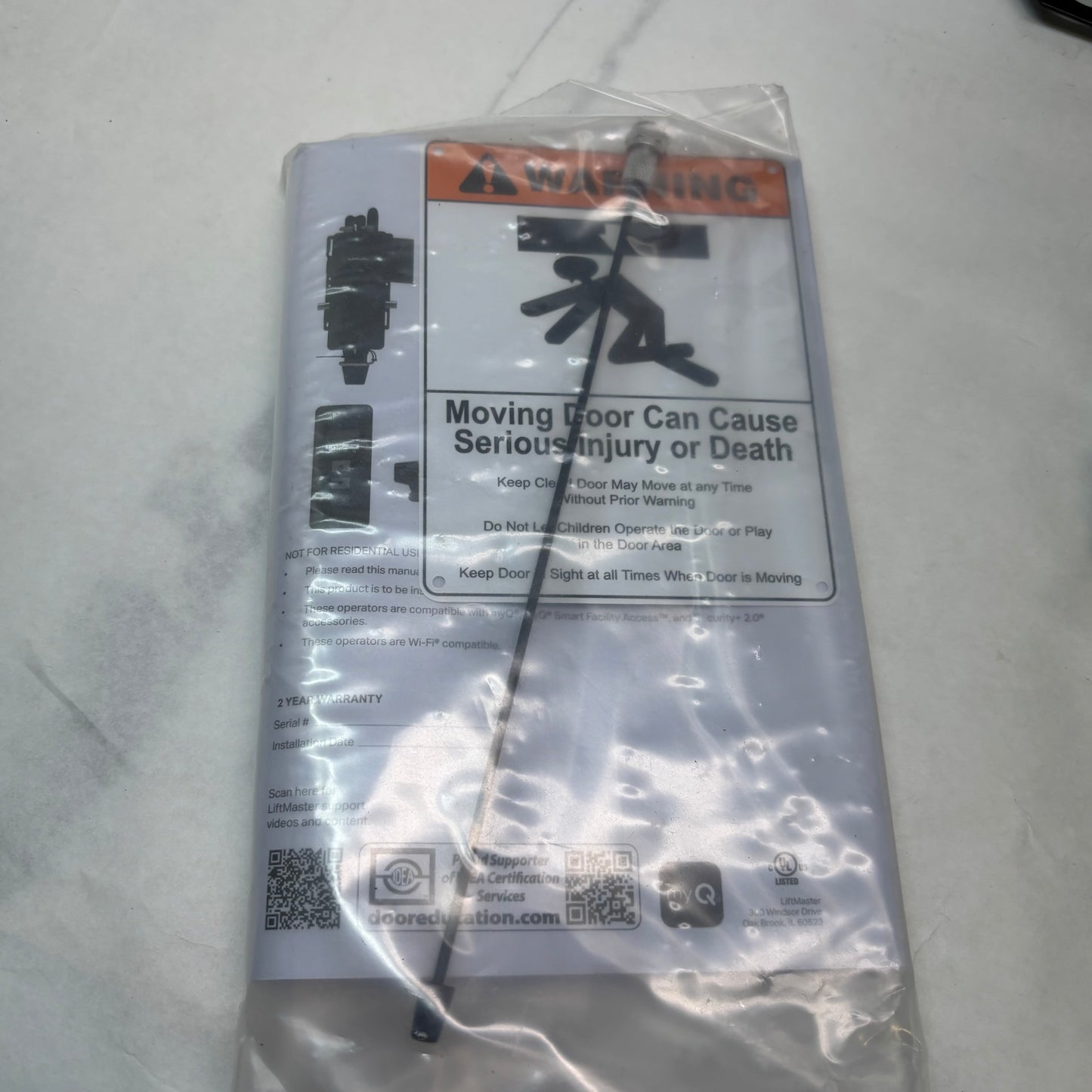 LIFTMASTER JHDC12S4BMC MAXUM HOIST OPERATOR MED DUTY 480VAC 3PH CHAIN SIZE 50