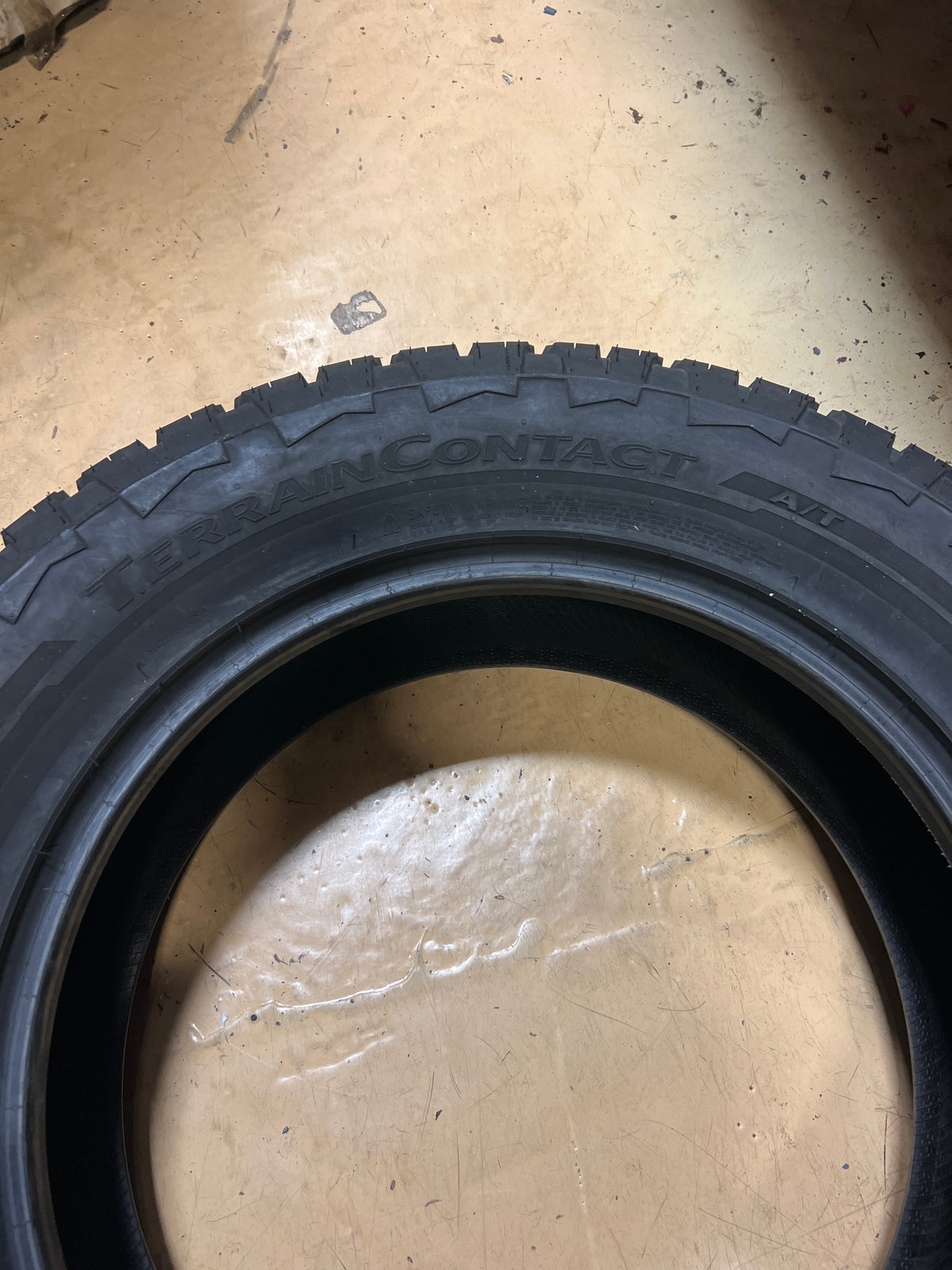 2 NEW  CONTINENTAL TERRAINCONTACT A/T P 275 60 20 115S SL ALL TERRAIN TIRES 15506940000