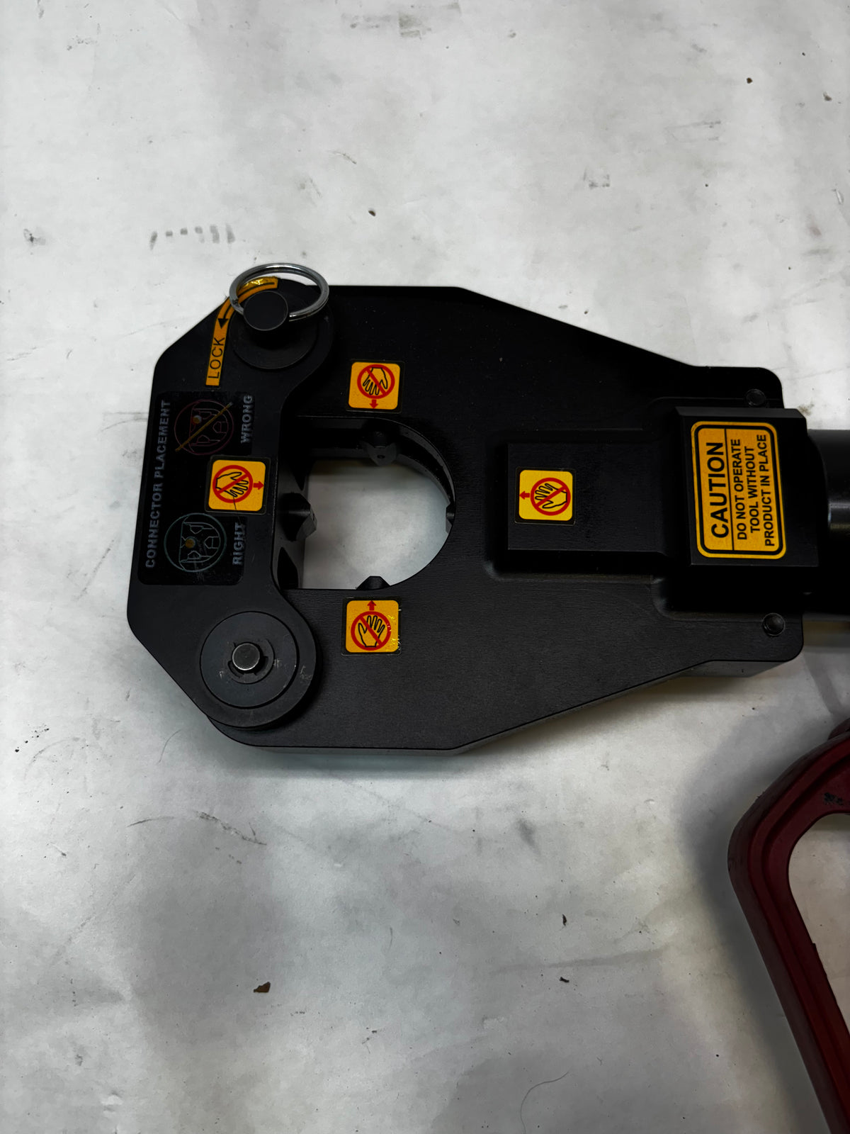 BURNDY PATRIOT HYDRAULIC CRIMPING TOOL PAT81KFTLI 4-POINT(R) LITHIUM-I