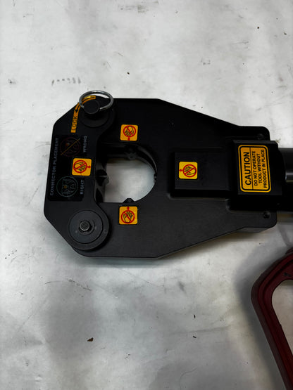 BURNDY PATRIOT HYDRAULIC CRIMPING TOOL PAT81KFTLI 4-POINT(R) LITHIUM-I