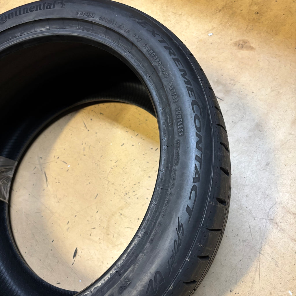 CONTINENTAL EXTREMECONTACT SPORT 02 BSW P 295 35 18 99Y SL UHP TIRE 03125260000