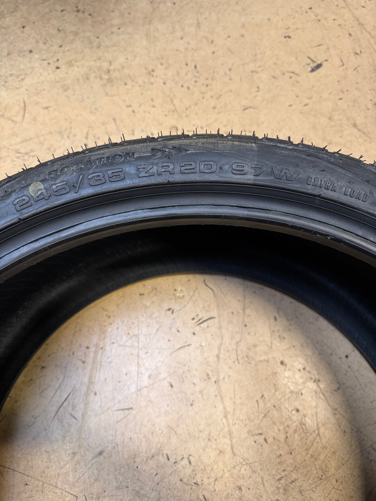 2 NOS ACHILLES ATR SPORT 2 BSW P 245 35 20 97W XL SUMMER TIRE MAB243520
