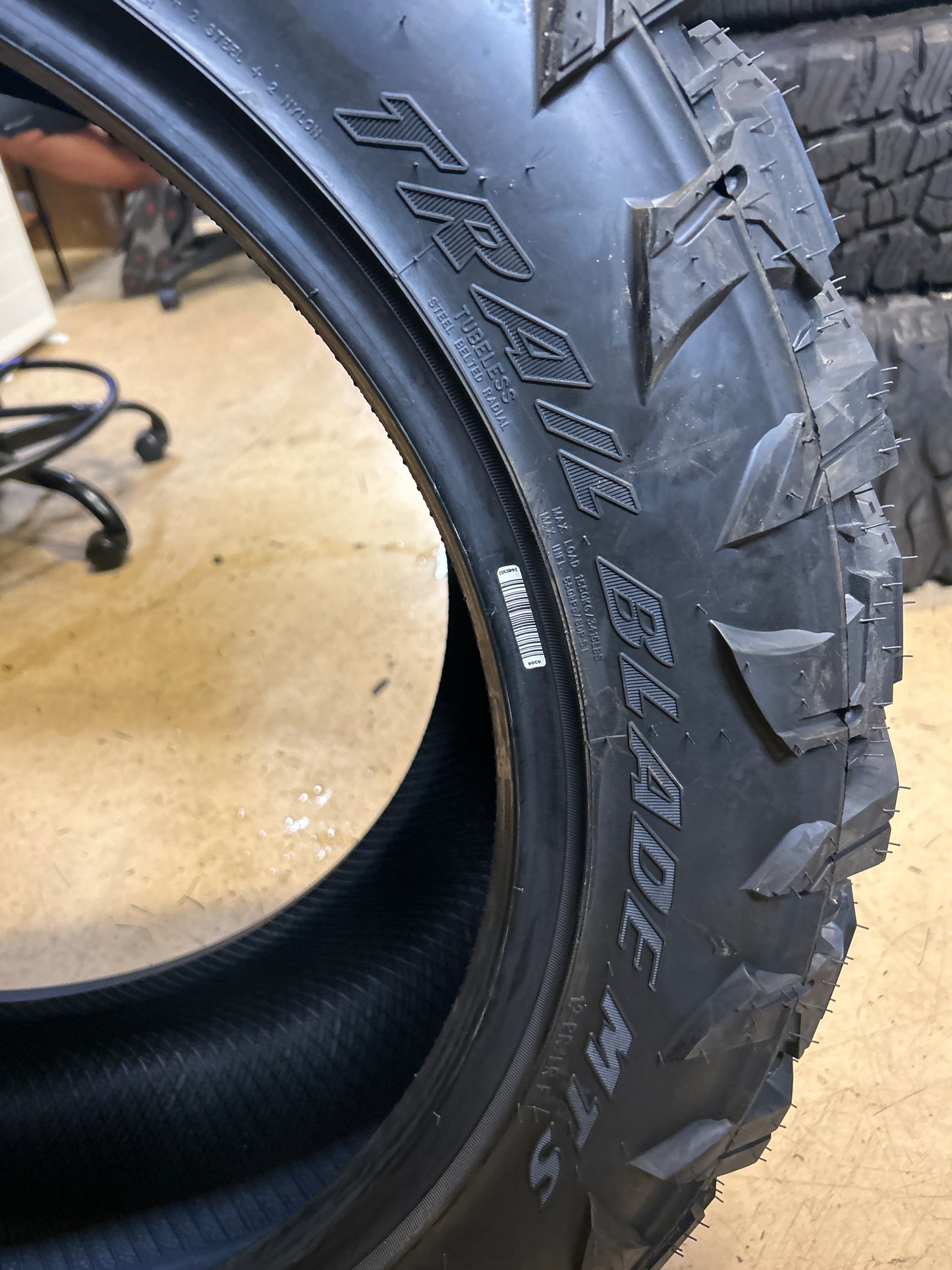 ATTURO TRAIL BLADE MTS BSW LT 35 13.5 22 123Q 12PLY MUD TIRE TBMSPELT2MA