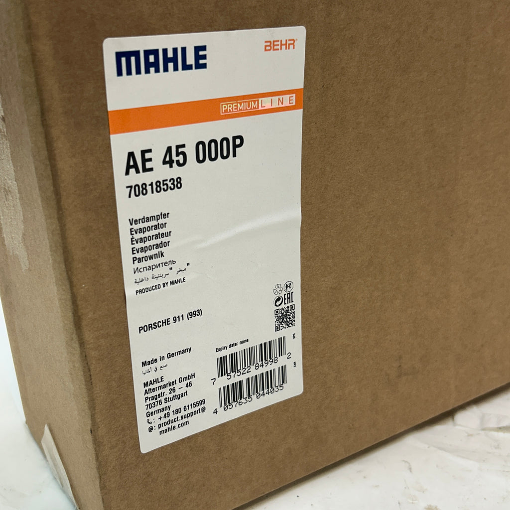 MAHLE CLIMATE CONTROL COOLING UNIT FOR PORSCHE 911 993 AE45000P AE45000P