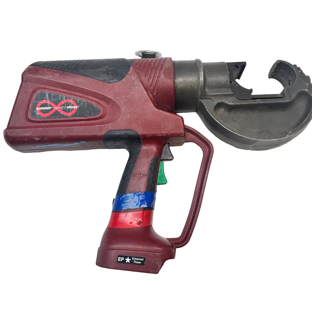USED BURNDY PAT750 HYDRAULIC SELF-CONTAINED 12-TON CRIMPING TOOL (TOOL ONLY)