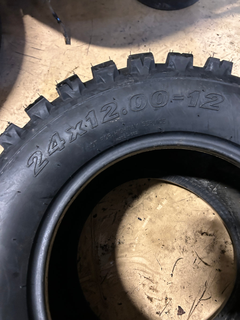 KENDA TERRA TRAC 98A3 BSW 24 12 12 4PLY ATV/UTV TIRE 105021224B1