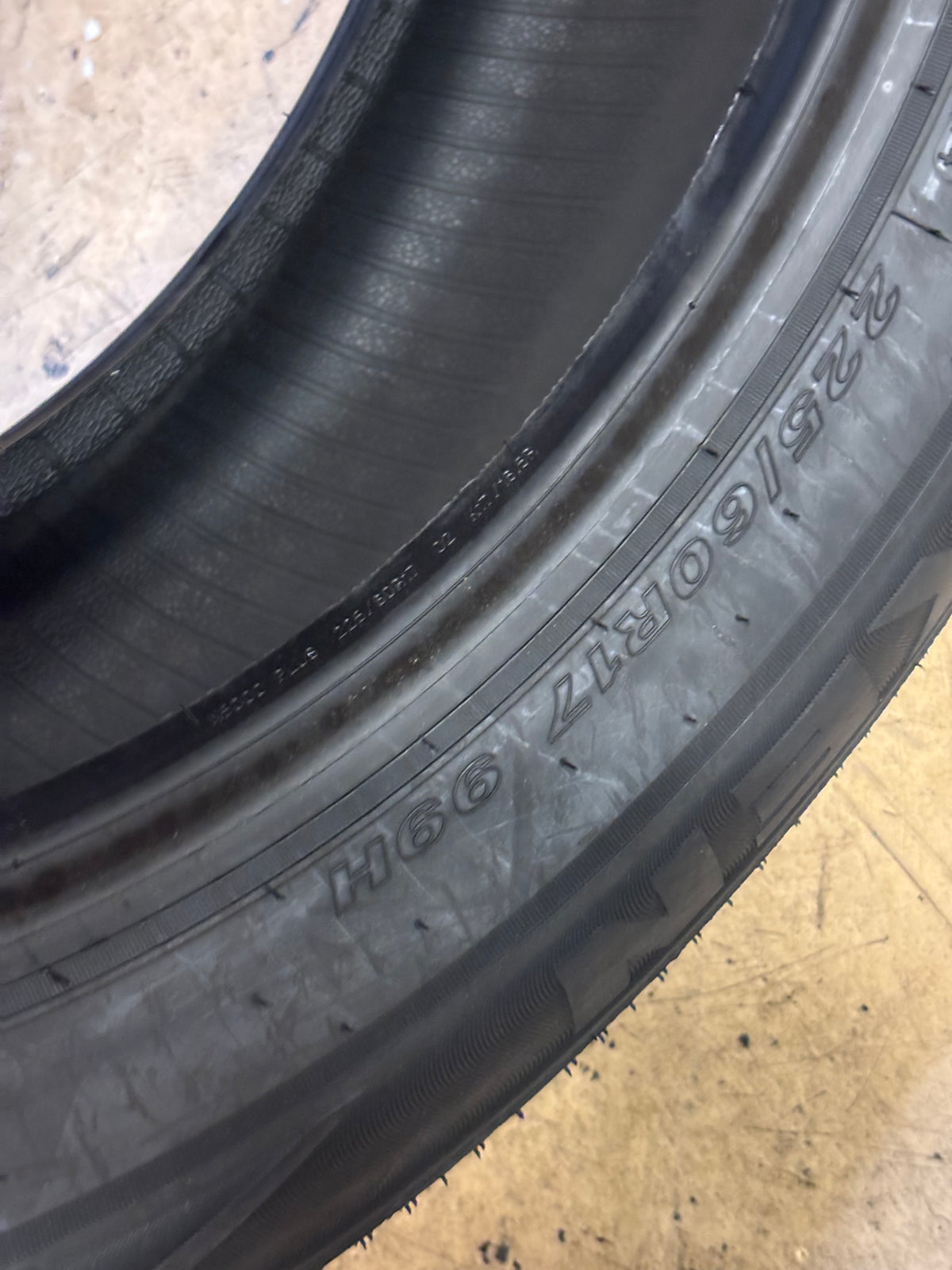 4 NEXEN N5000 PLUS BSW P 225 60 17 99H SL ALL SEASON TIRE 15564NXK