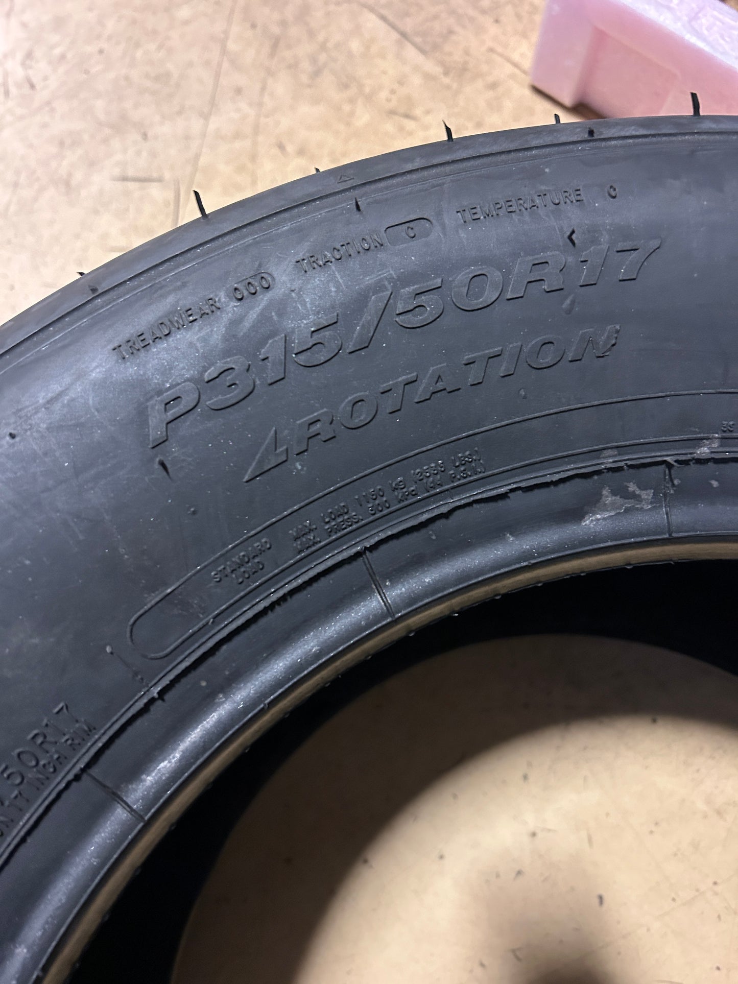MICKEY THOMPSON ET STREET R BSW P 315 50 17 DRAG TIRE 254476