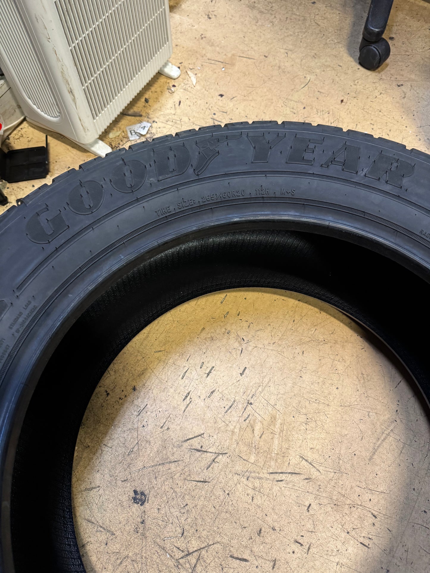 GOODYEAR WRANGLER STEADFAST HT BSW P 265 60 20 112H ALL SEASON TIRE 269034969