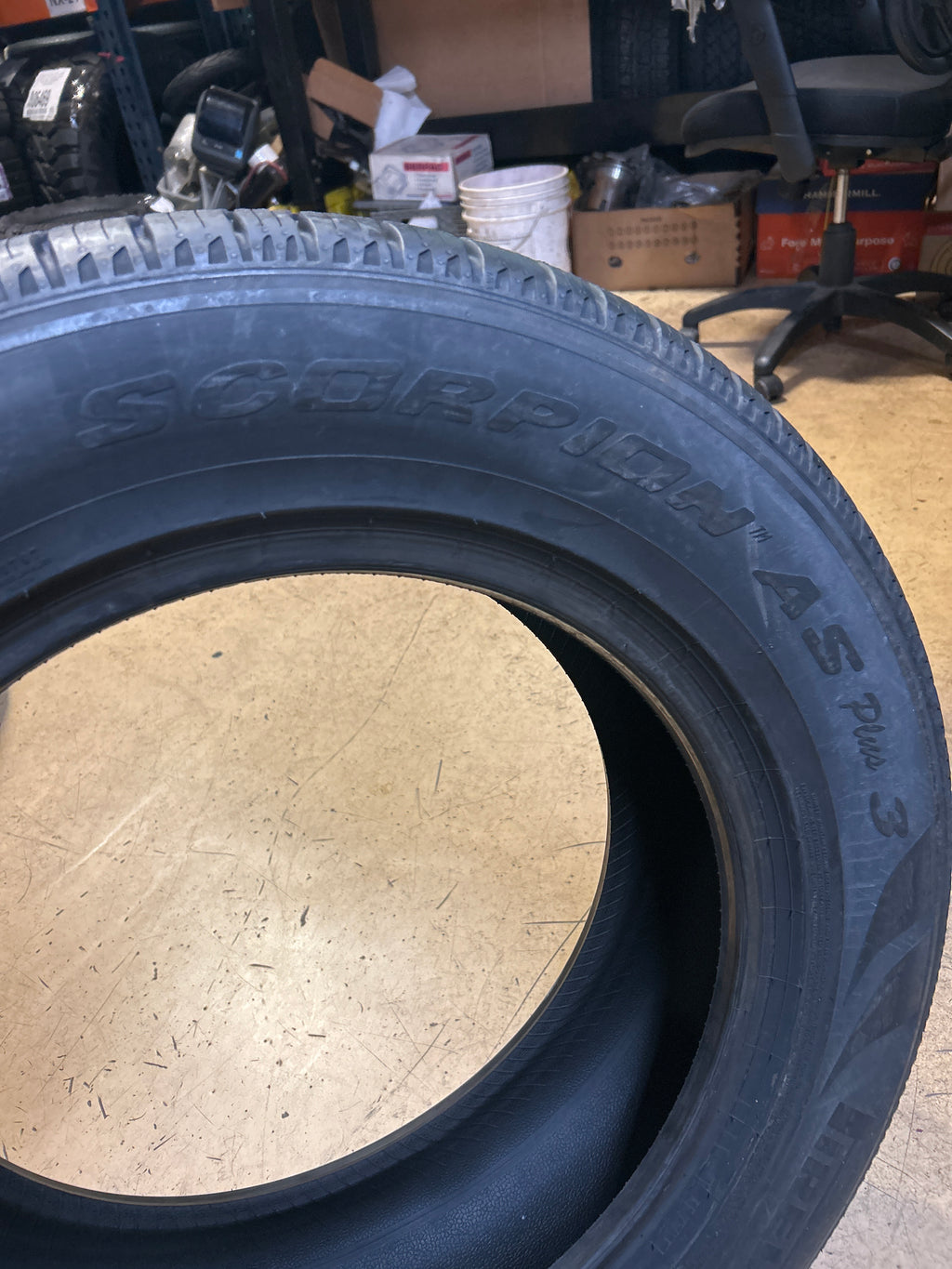 PIRELLI SCORPION AS PLUS 3 BSW P 235 65 18 106H ALL SEASON TIRE 3918200