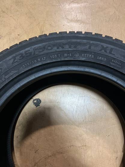 2 NEW CONTINENTAL VIKINGCONTACT 7 P 235 50 17 100T XL WINTER TIRES  3450770000