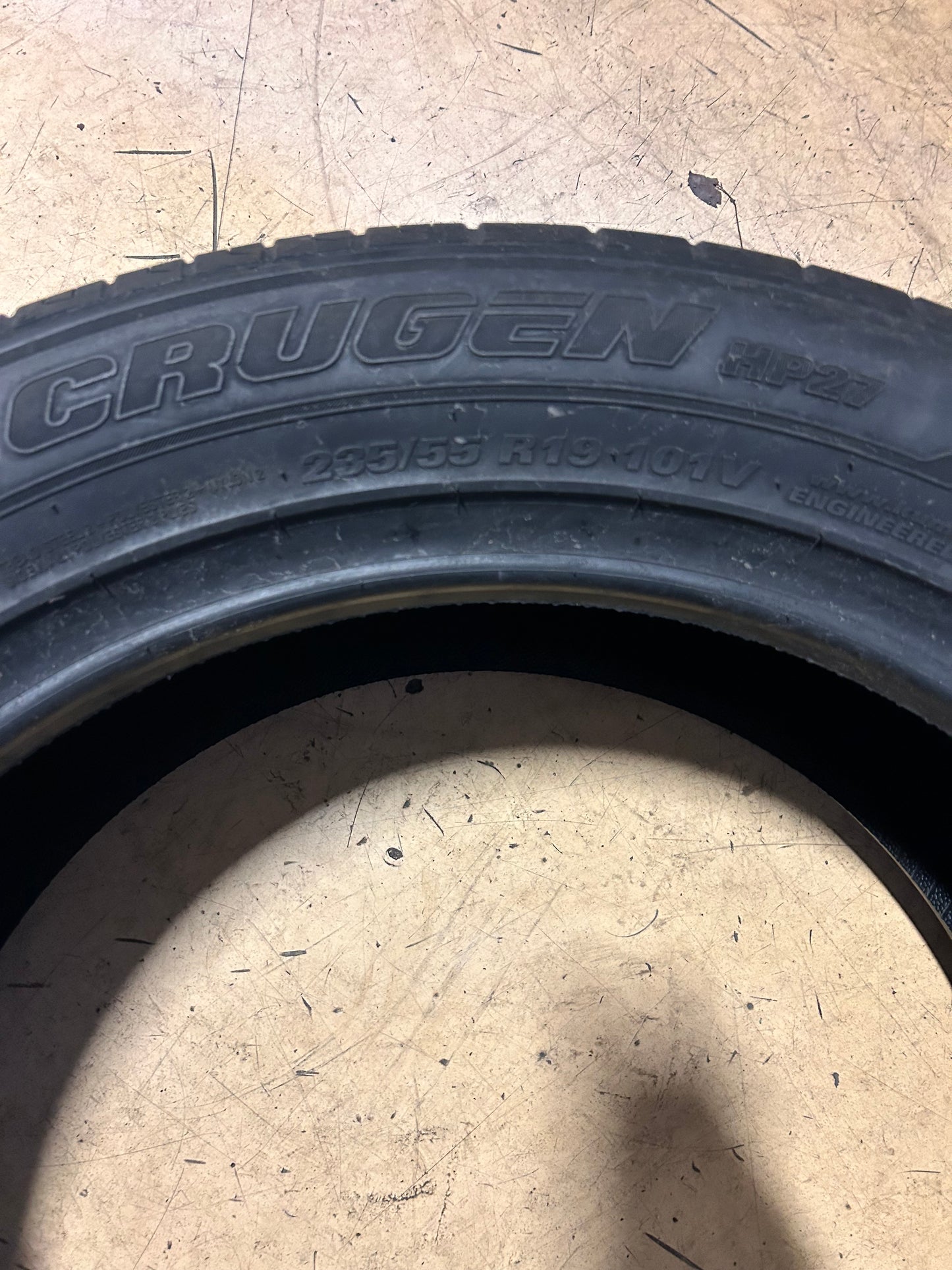 KUMHO CRUGEN HP27 BSW P 235 55 19 101V ALL SEASON TIRE 2346243