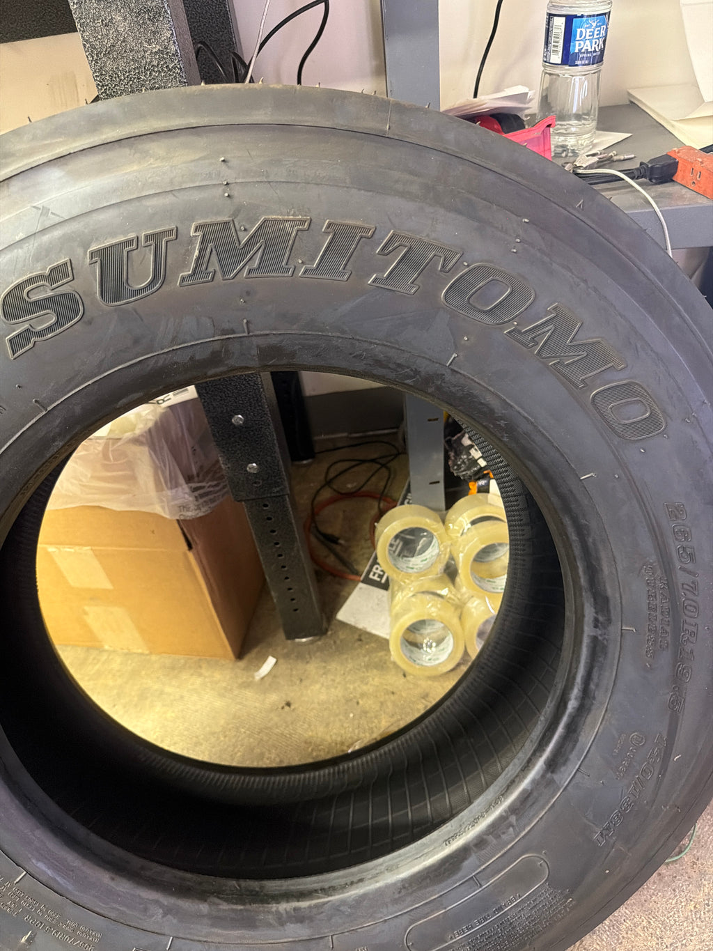 SUMITOMO ST719 BSW  265 70 19.5 140/138M 16PLY ALL POSITION TIRE 5533489