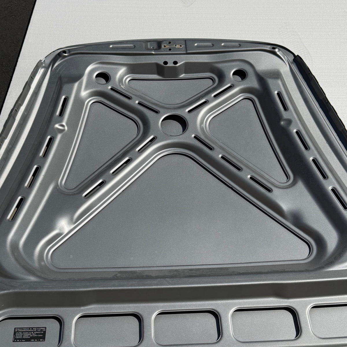 PORSCHE HOOD PANEL SILVER 05-13 PORCHE 911, BOXSTER, CAYMAN 997 511 011 00