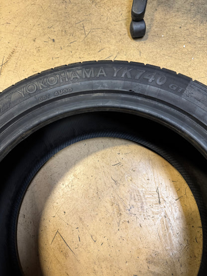 NOS YOKOHAMA YK740 GTX BSW P 225/55R18 98H ALL SEASON TIRE 74034