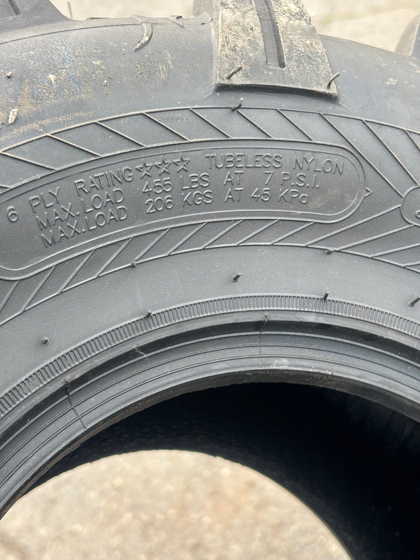 WANDA P375 BSW LT 25 11 10 6PLY ATV/UTV TIRE 101216