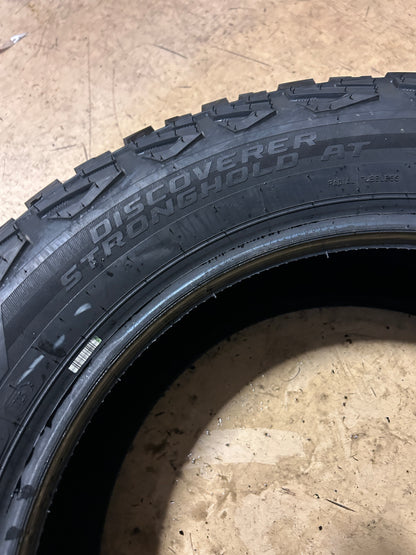 COOPER DISCOVERER STRONGHOLD AT BSW LT 265 60 20 121/118S 10PLY TIRE 170301048