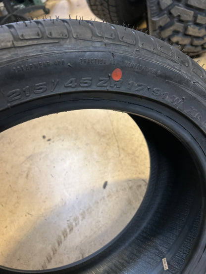 2 ACHILLES ATR SPORT BSW P 215 45 17 91W XL HIGH PERFORMANCE TIRE MAA214517