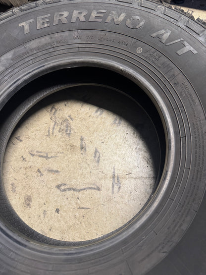 2 NOS FINALIST TERRENO A/T BSW P 265 75 16 116S ALL TERRAIN TIRE LLSUV039