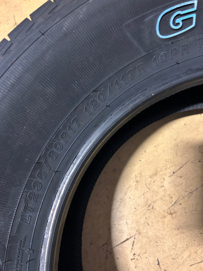 2 YOKOHAMA GEOLANDAR H/T G056 LT 235 80 17 120/117R 10PLY HIGHWAY TIRE 110105663