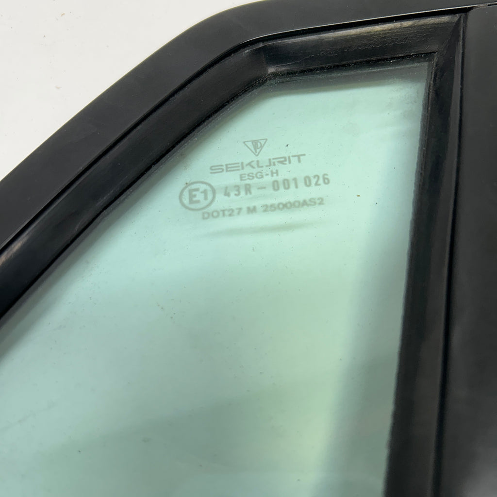 PORSCHE 911 TARGA DOOR WINDOW FRAME WITH GLASS LEFT DRIVER SIDE 9115420194370K