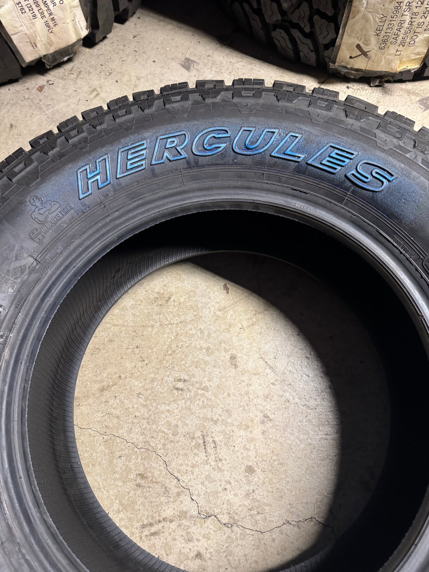 NOS HERCULES TERRA TRAC AT II OWL LT 275 65 18 123/120S 10PLY ALL TERRAIN TIRE 04116