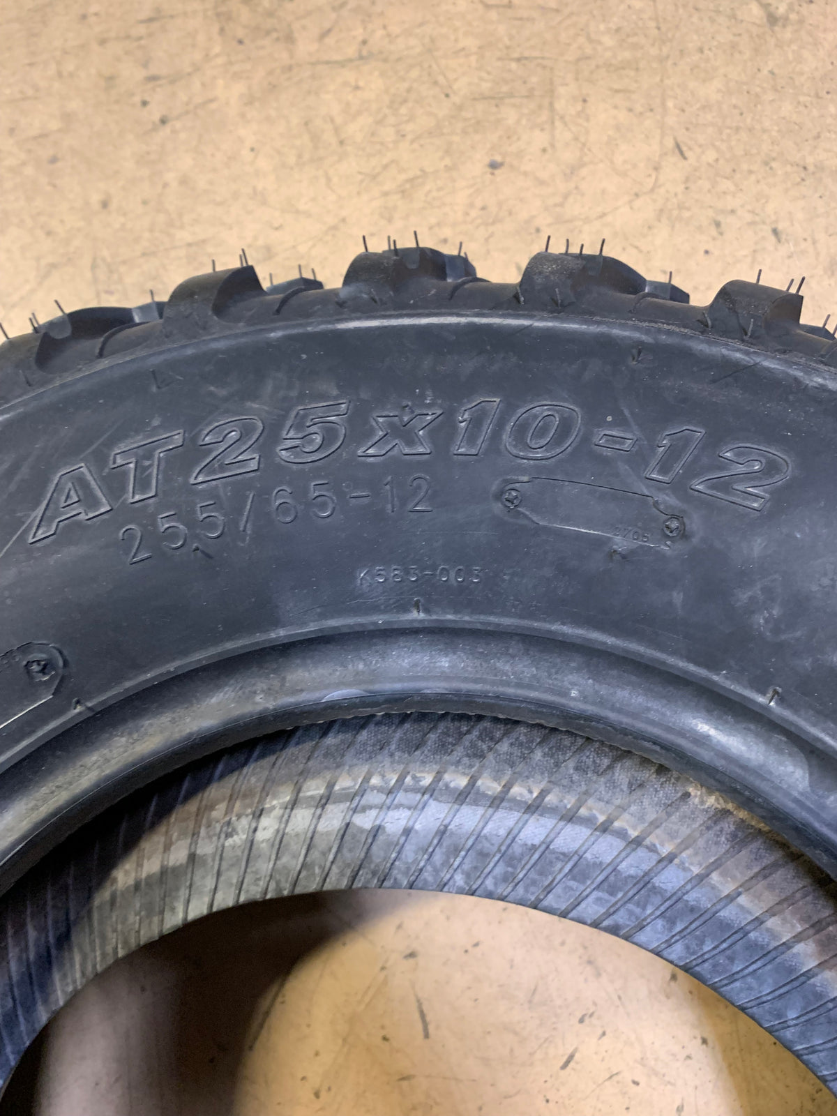 MOOSE TUF TRAC BSW 25 10 12 4 PLY ATV/UTV TIRE 03200820