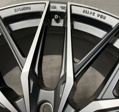 MSW TYPE 50 21X10.5 ET43 5X112 MACHINED W/GUNMETAL ACCENT REAR WHEEL
