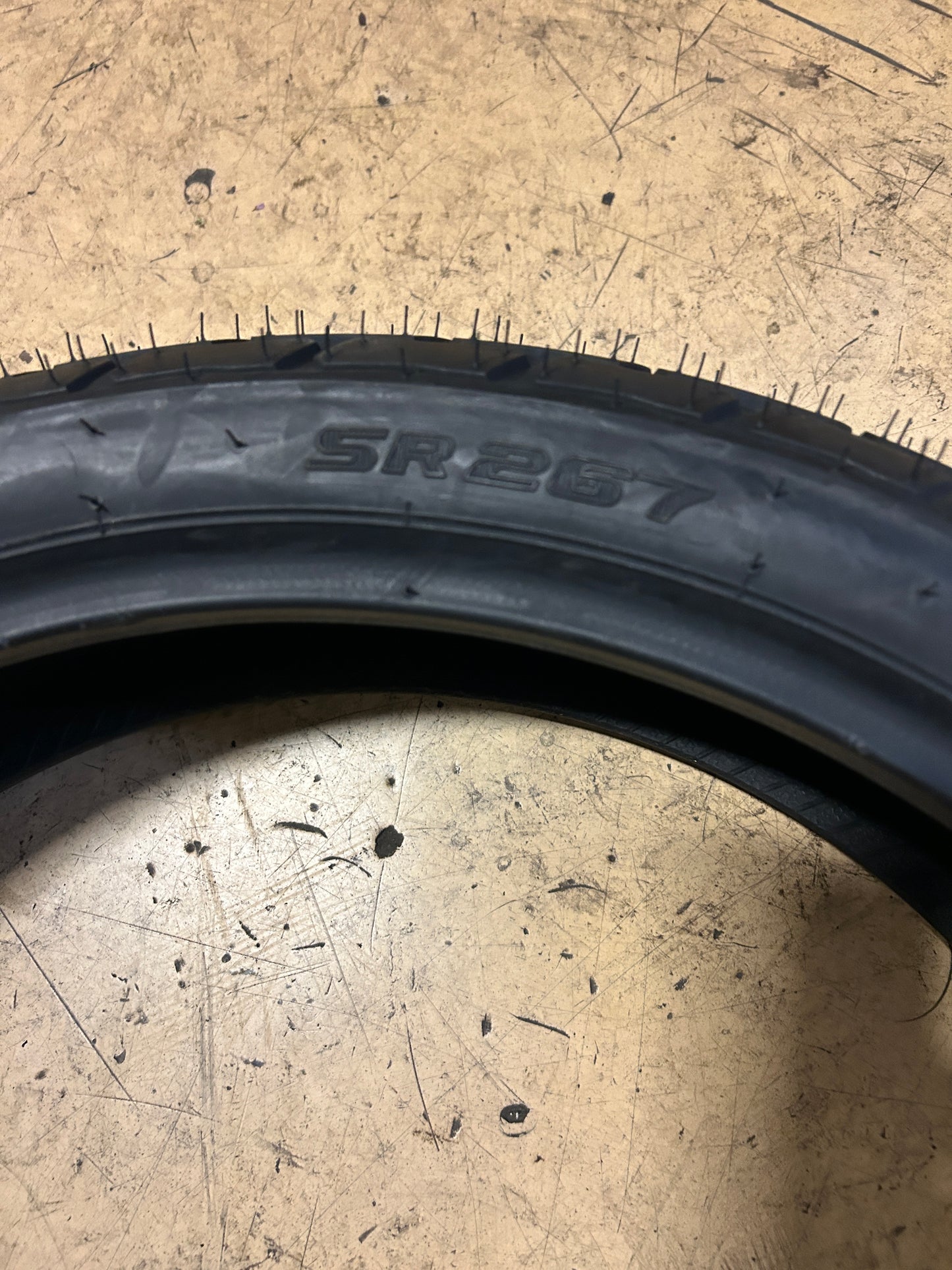 SHINKO SR267 BSW 120 70 17 58M REAR MOTORCYCLE TIRE 874752