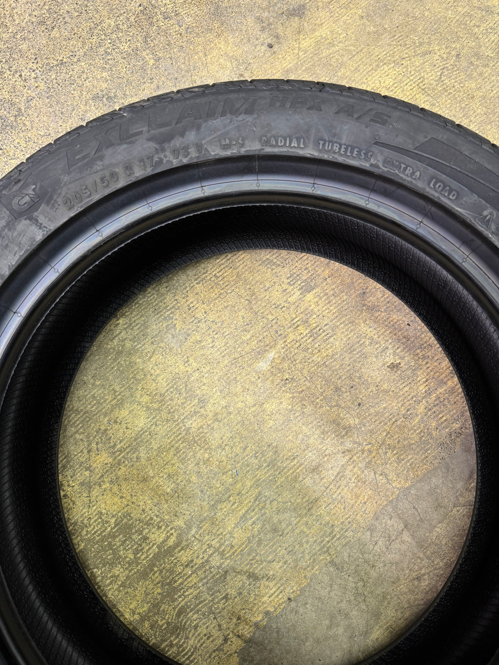 GENERAL EXCLAIM HPX A/S BSW P 205 50 17 93V XL UHP ALL SEASON TIRE 15498520000