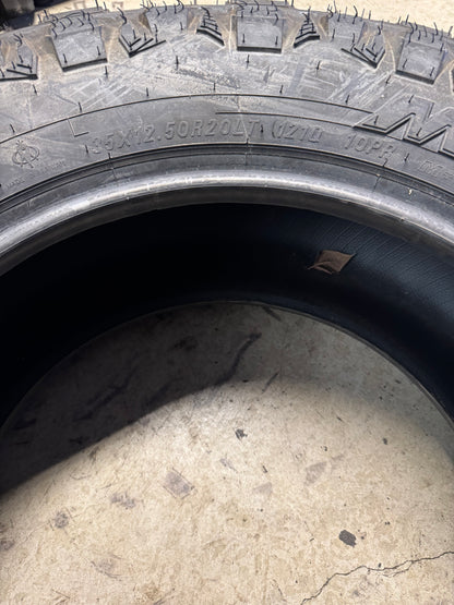 2 MAXXIS RAZR MT BSW LT 35 12.5 20 121Q 10PLY MUD TERRAIN TIRE TL00015500