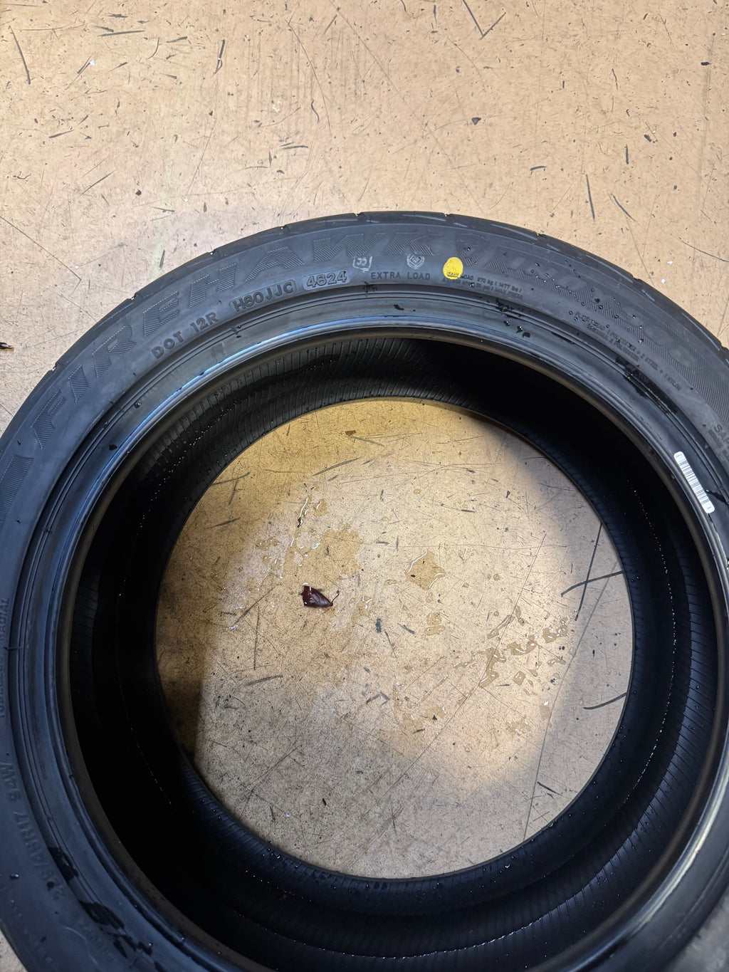 FIRESTONE FIREHAWK INDY 500 BSW P 225 45 17 94W XL UHP SUMMER TIRE 012105