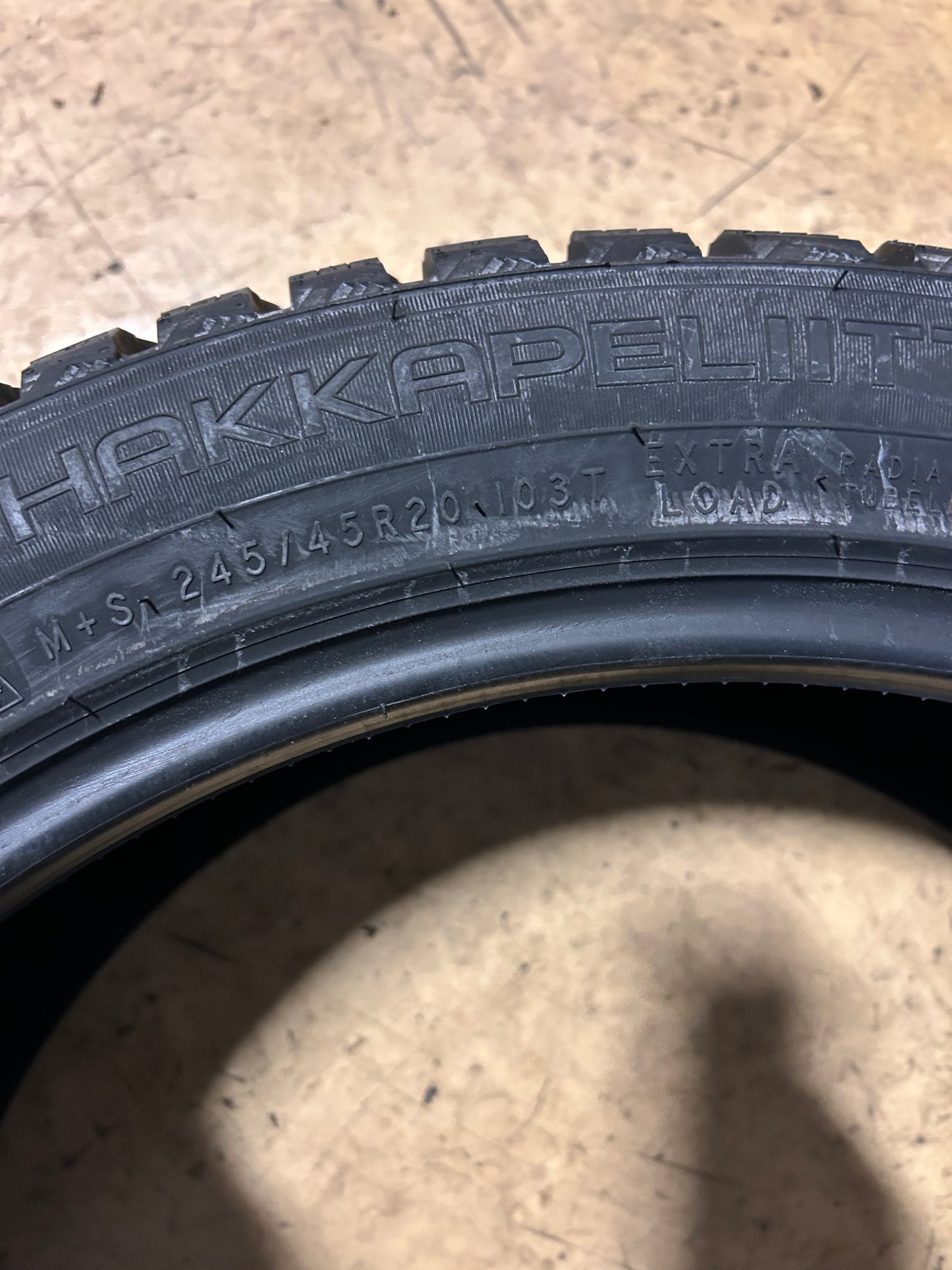 NOKIAN HAKKAPELIITTA 10 SUV STUDDED BSW P 245 45 20 103T XL WINTER TIRE TS32508