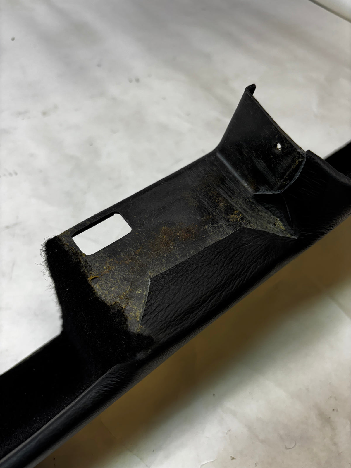 USED GENUINE PORSCHE 911 930 PASSENGERS DOOR POCKET LEATHER