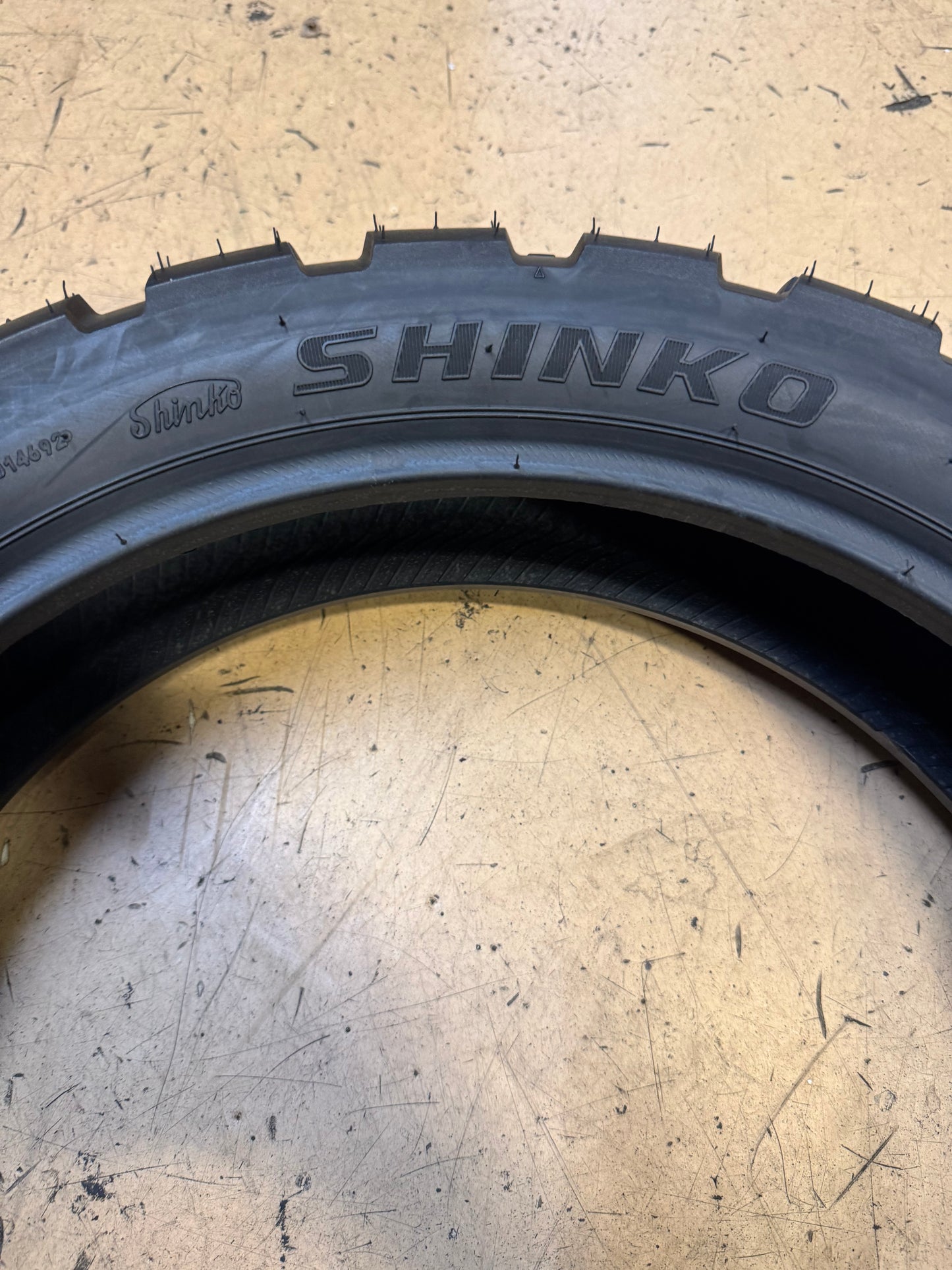 SHINKO ADVENTURE TRAIL E-805 BSW 150 70 17 69R REAR MOTORCYCLE TIRE 4454560