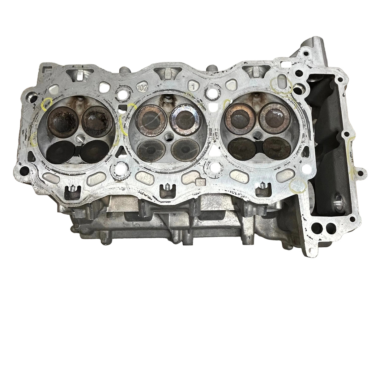 PORSCHE 911 11-16 CARRERA S 4S GTS RIGHT CYLINDER HEAD 9A1 104 112 8R