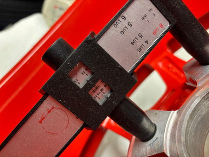 PORSCHE CAYENNE 11-18 SPARE WHEEL 18X6.5 ET28 5X130 TIRE 195/75R18 106P RED 7P0 601 027 A