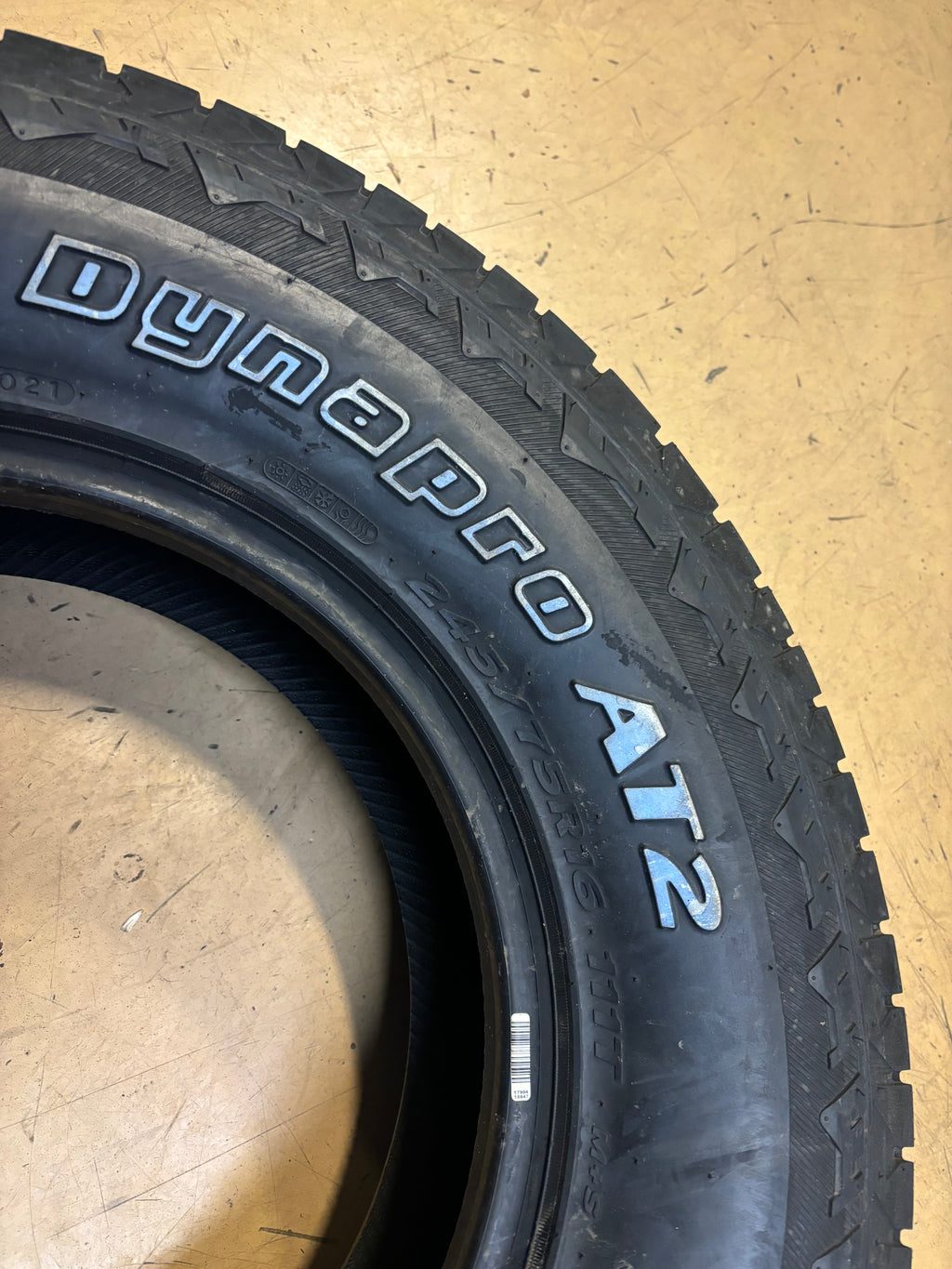 HANKOOK DYNAPRO AT2 RF11 RWL P 245 75 16 111T SL ALL TERRAIN TIRE 1029783