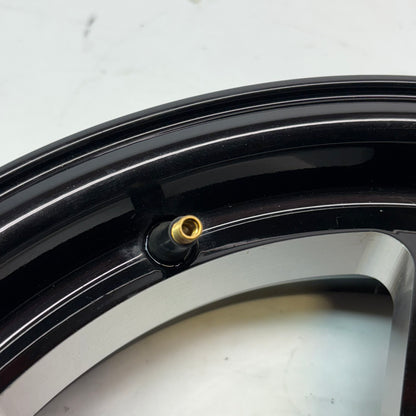 2 VISION SPORT STAR 571 WHEEL 15X4 5X114.3 GLOSS BLACK WITH MILLED CENTER -19MM