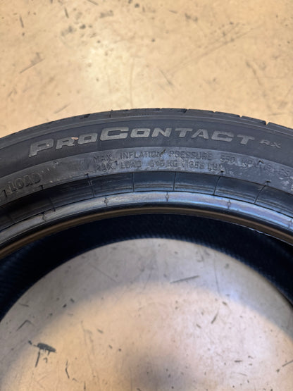 CONTINENTAL PROCONTACT RX BSW P 235 40 18 91W ALL SEASON TIRE 15579290000