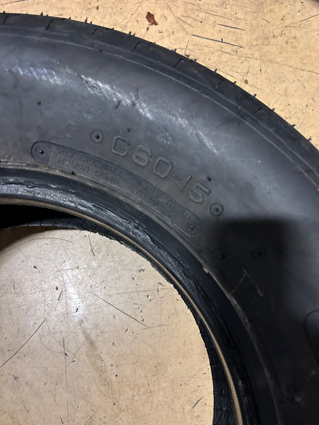 M&H RACEMASTER BSW  G60 15 DRAG TIRE MSS003