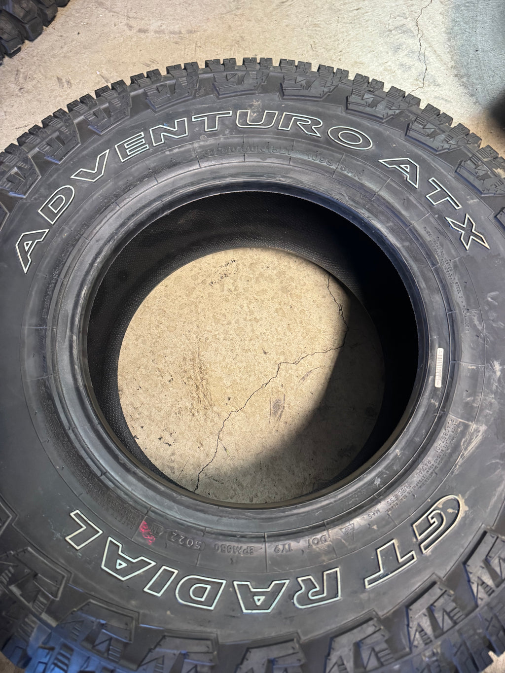 GT RADIAL ADVENTURO ATX OWL LT 31 10.5 15 109S 6PLY ALL TERRAIN TIRE AS154