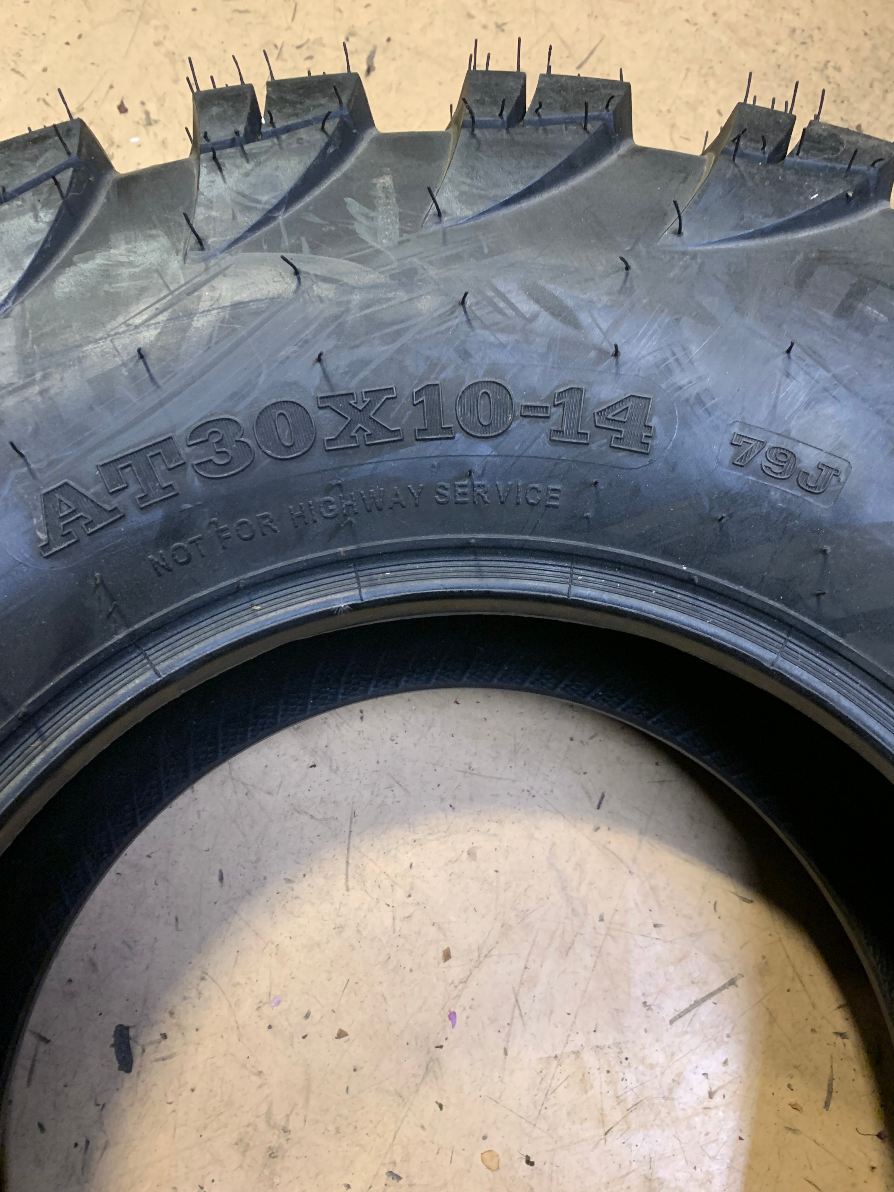 MASSFX BSW AT 30 10 14 79J 8PLY ATV/UTV TIRE VY301014