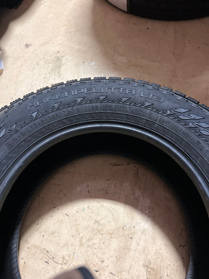 NEW OLD STOCK NOKIAN HAKKAPELIITTA LT3 LT 245 70 17 119/116Q LRE 10PLY WINTER  TIRE T428220